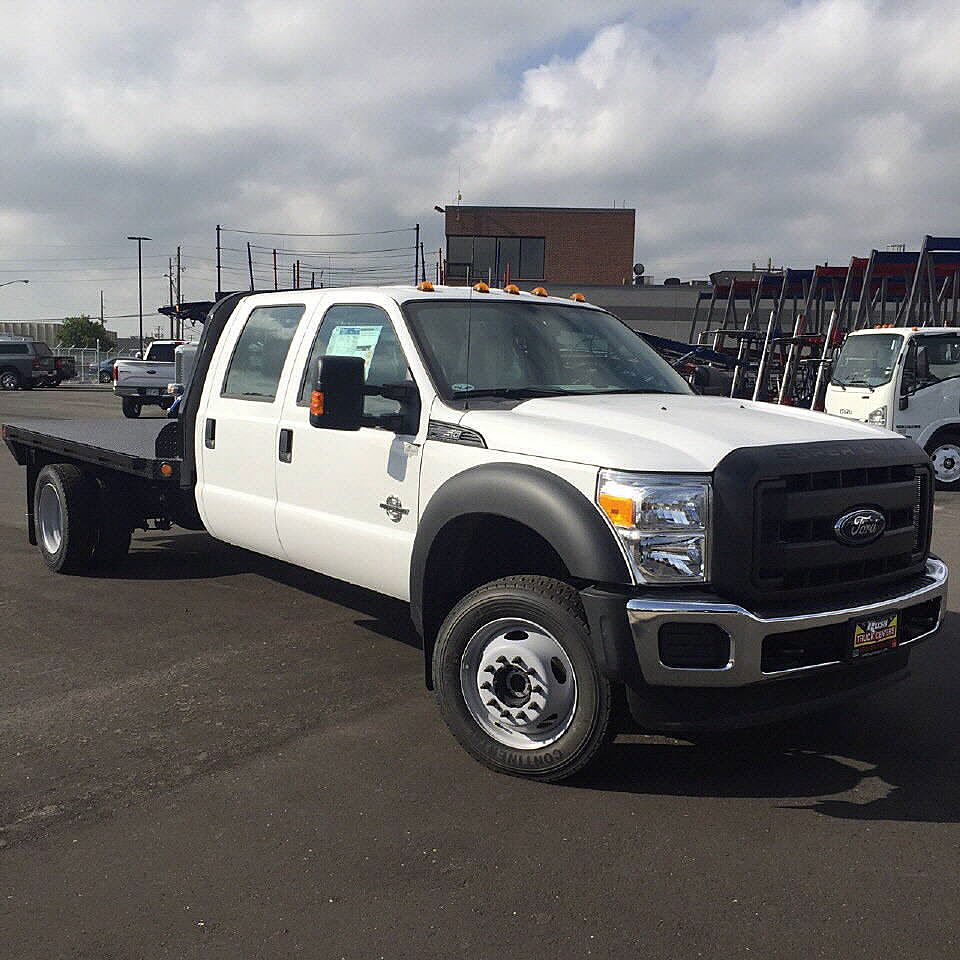 2016 Ford F550 Crew Cab (For Sale) Flatbed Gooseneck 578093