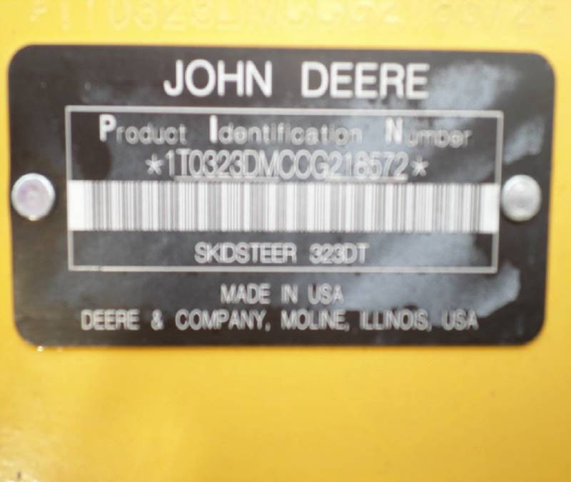 2012 John Deere 323D (For Sale) | Skid steer | #17323D