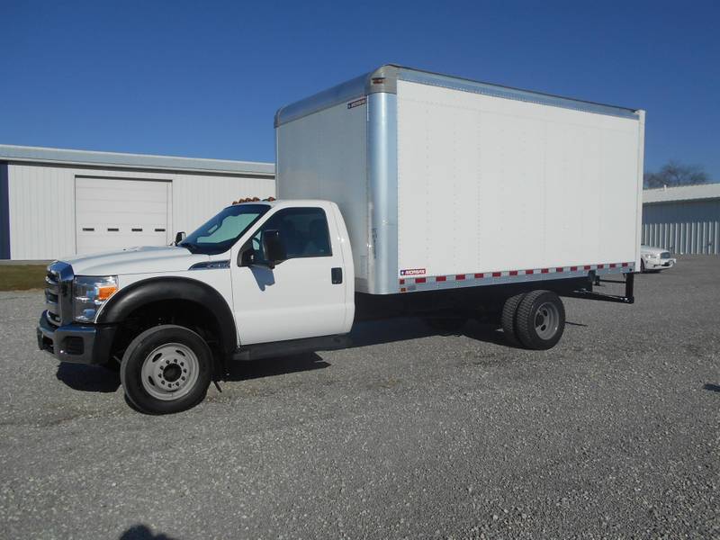 2016 Ford F550 16 Box Non Cdl 3985