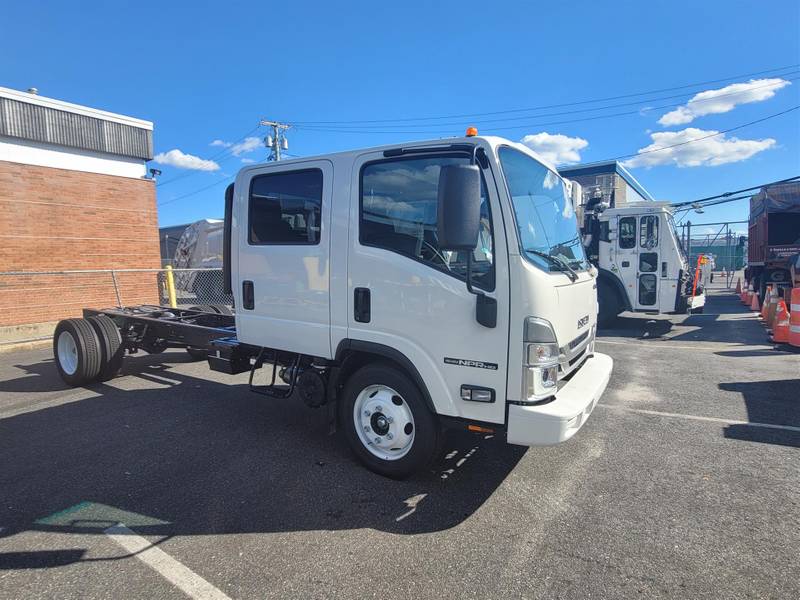 Isuzu Npr Hd Crew Gas For Sale Cab Chassis Non Cdl Nh