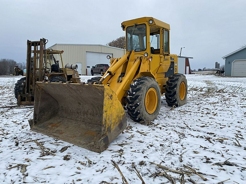 John Deere 544B Articulating Wheel Loade (For Sale) Loader Backhoe