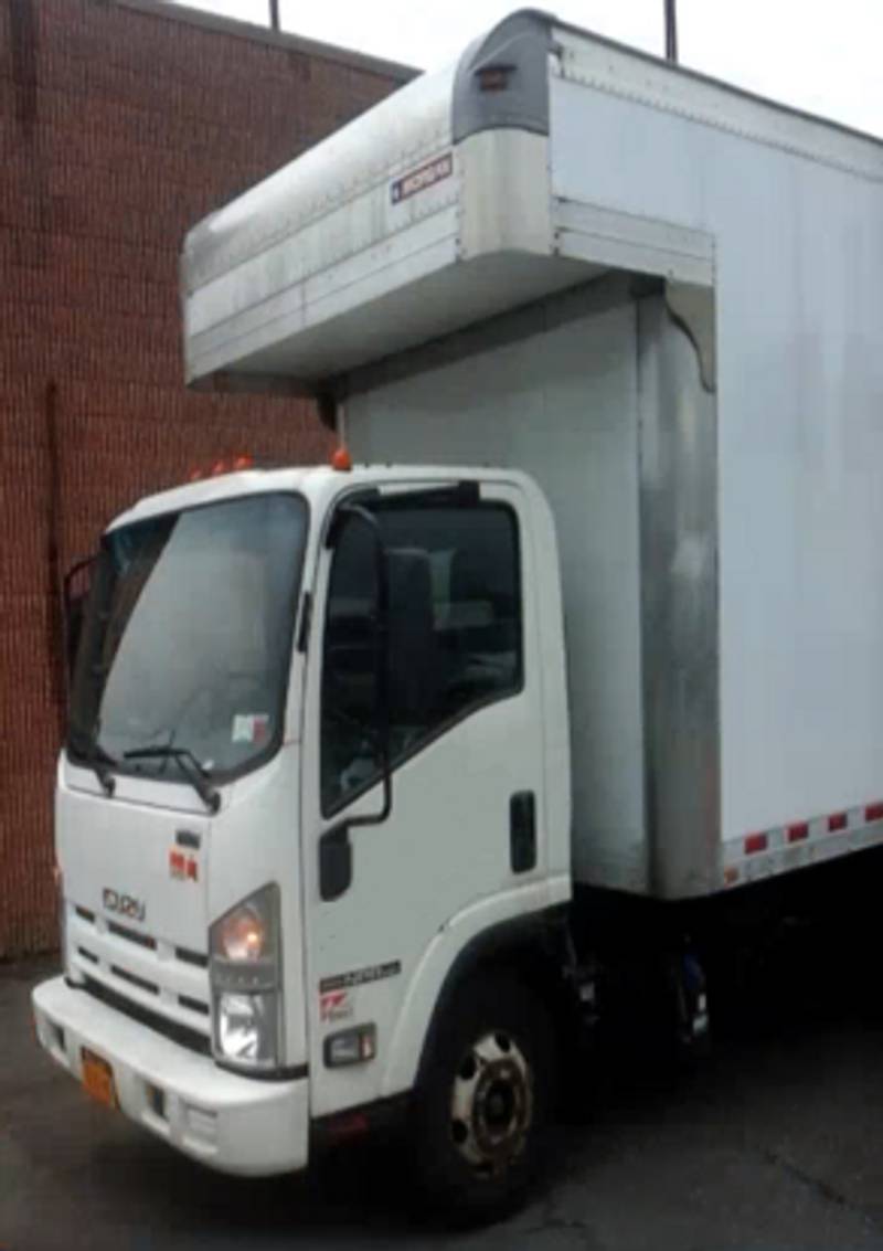 2015 Isuzu NPR HD Box Truck