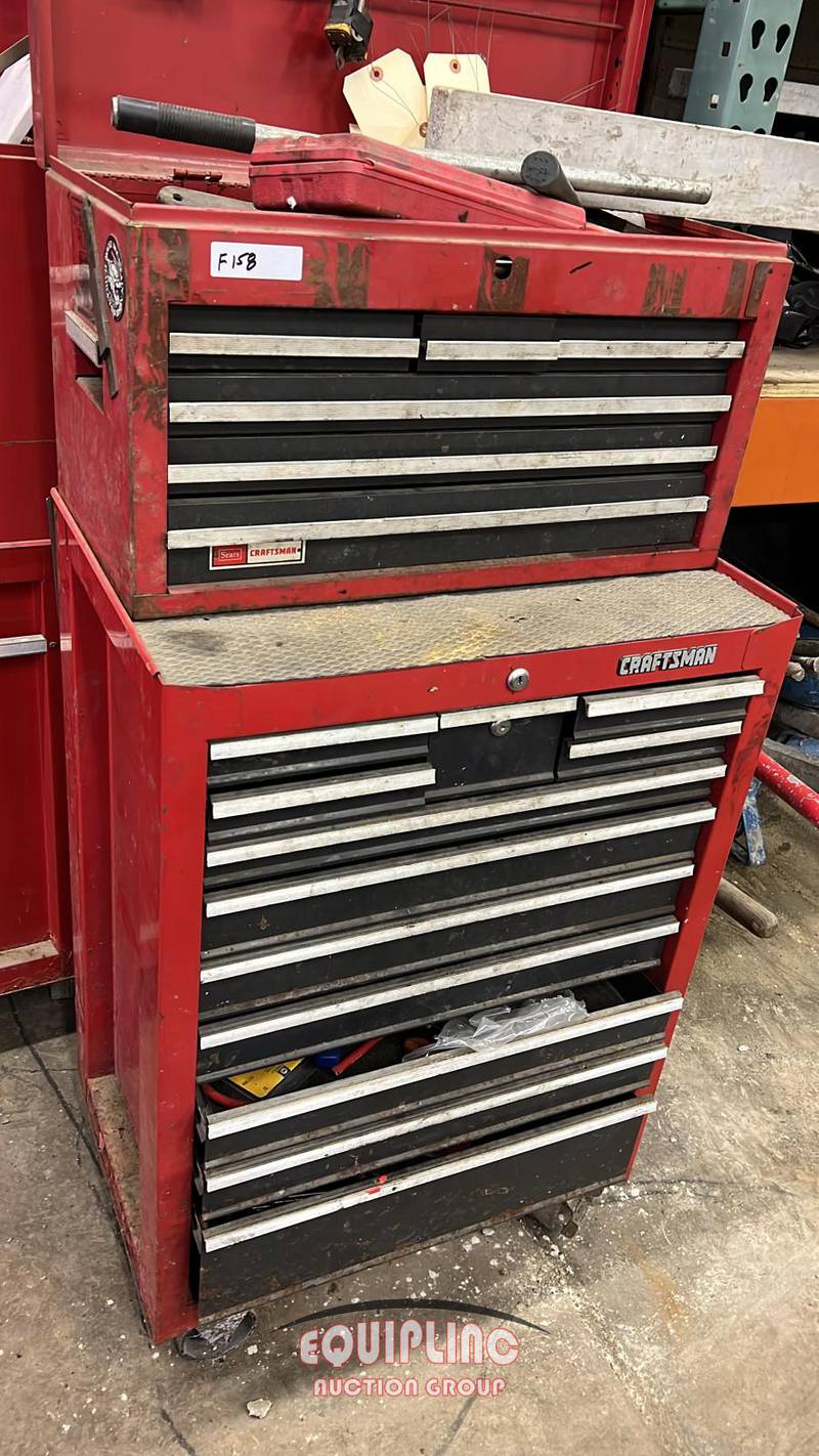 CRAFTMAN TOOL BOX - WITH TOOLS (For Sale) | Misc Equipment | #TKBOX158