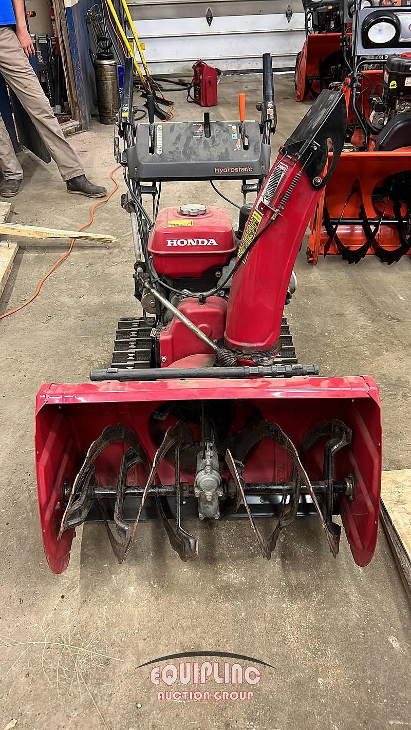 HONDA HS 928 TRACK SNOW BLOWER (For Sale) Misc Equipment With Video