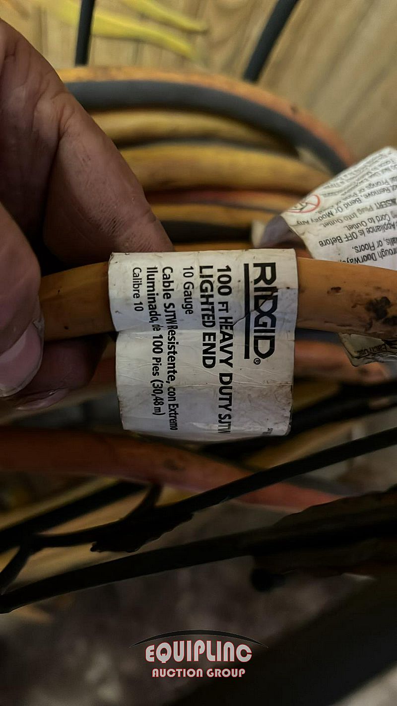 4 HEAVY DUTY EXTENSION CORDS (For Sale) Misc Equipment TKLOT270