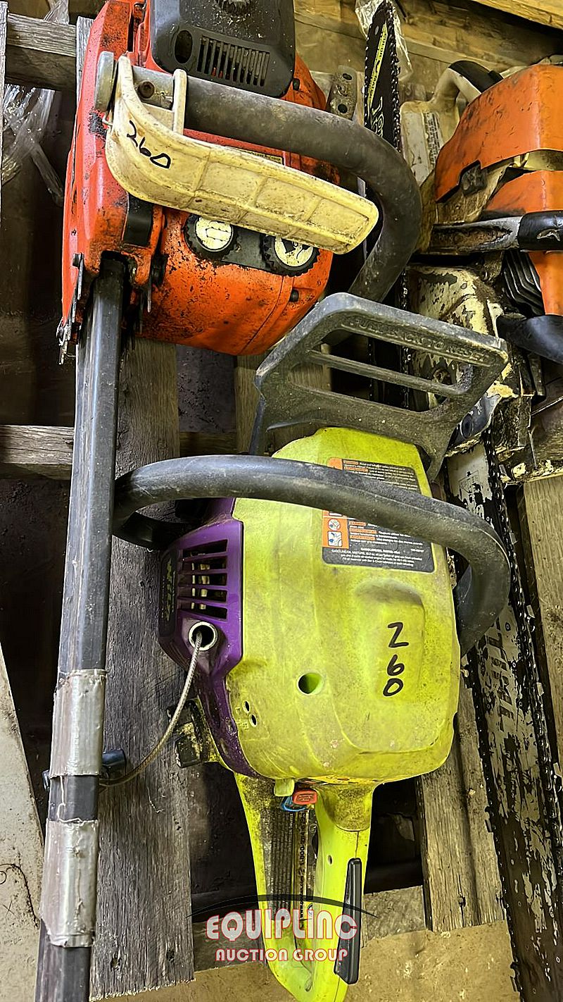2 CHAINSAWS (For Sale) Misc Equipment TKLOT260