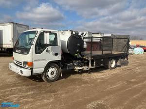 2001 Isuzu NQR Stake Bed Pump Truck - Utility Truck