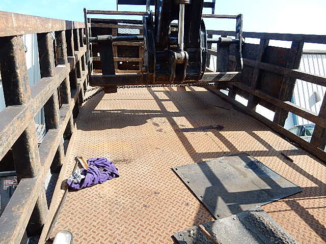 18' Diamond Plate Steel Flatbed (For Sale) Flatbed 8812