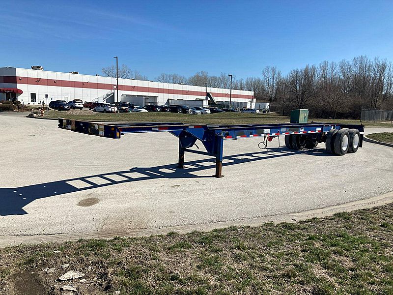 1993 Hyundai Container Chassis (For Sale) Container Trailer KF032640