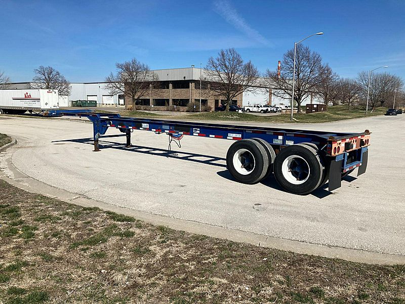 1993 Hyundai Container Chassis (For Sale) Container Trailer KF032640