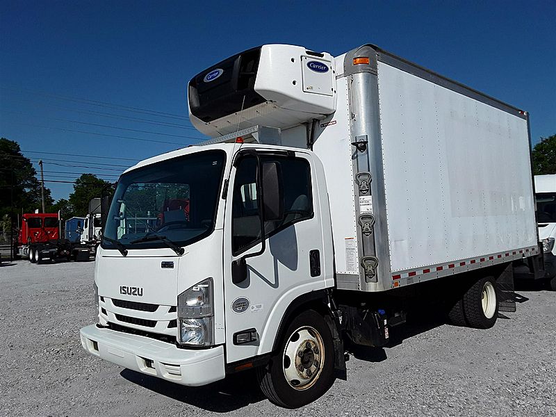 2018 Isuzu NPR (For Sale) Refrigerated Van 745026