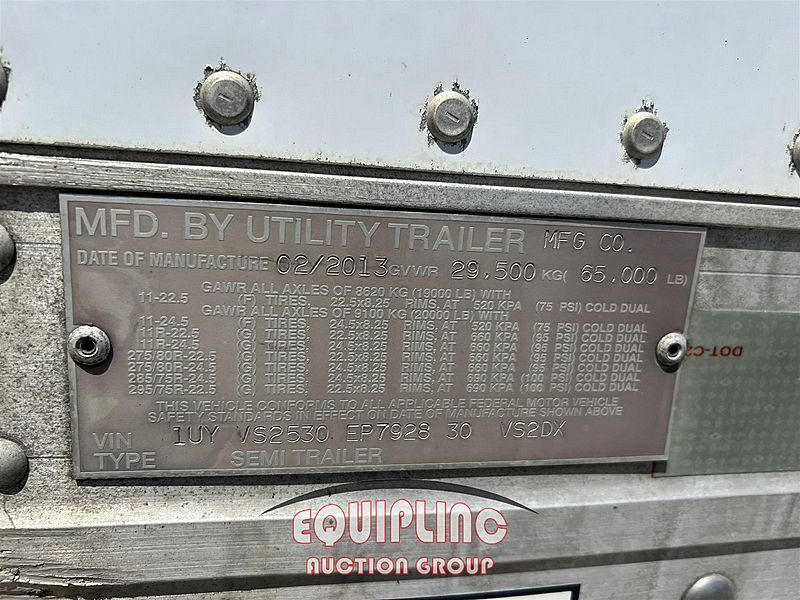 2014 Utility VS2DX