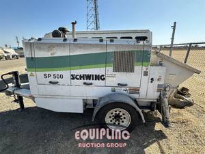 2018 SCHWING SP 500 - Concrete Pump