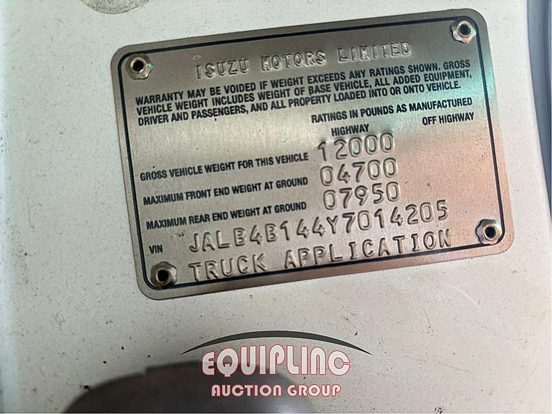 2000 Isuzu NPR For Sale | Cab & Chassis | #CEH014205