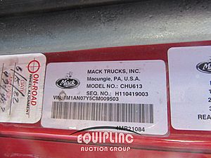 2012 Mack CHU613