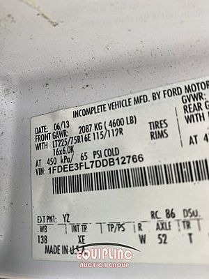 2013 Ford E350