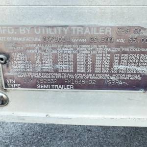 2015 Utility VS2RA 53/162/102 - Refrigerated Trailer
