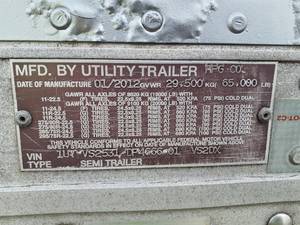 2013 Utility VS2DC 53/162/102 - Day Cab