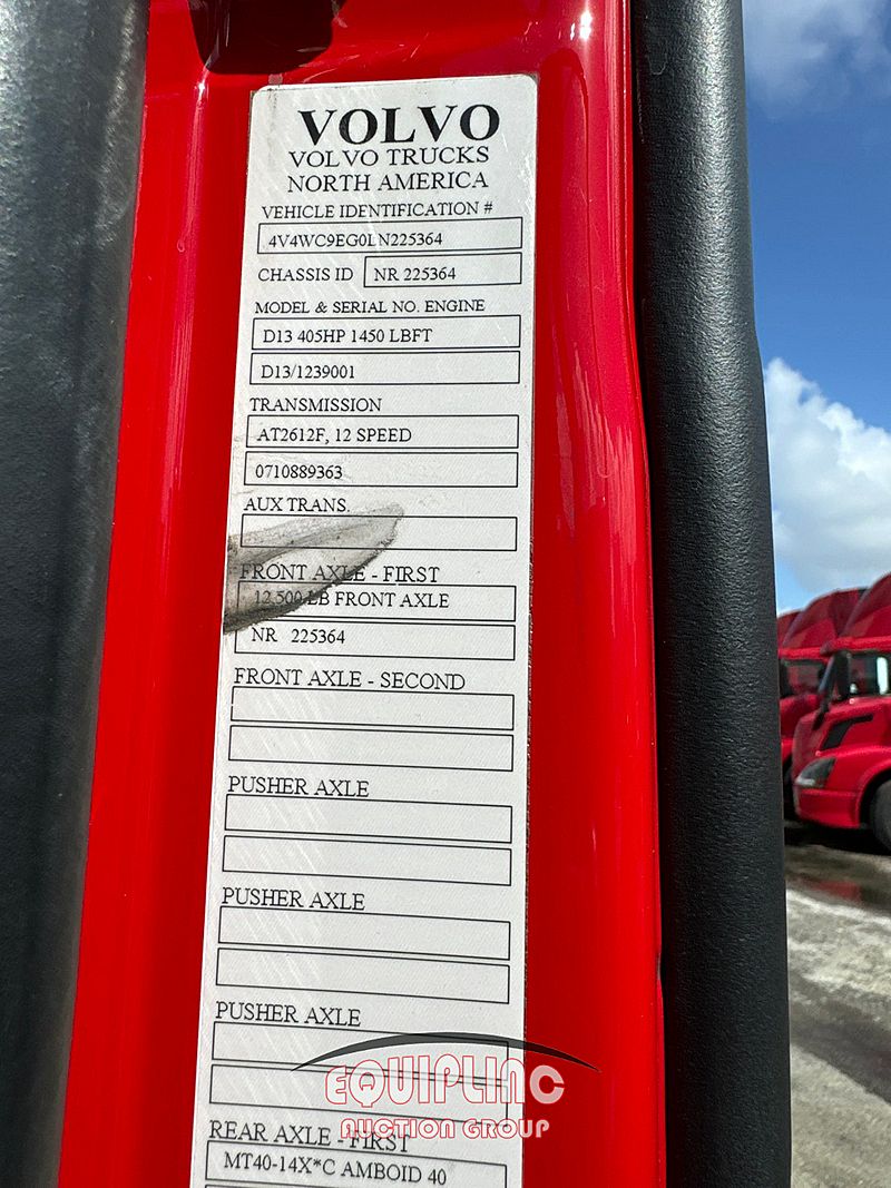 2020 VOLVO TRUCK VNR DUMP