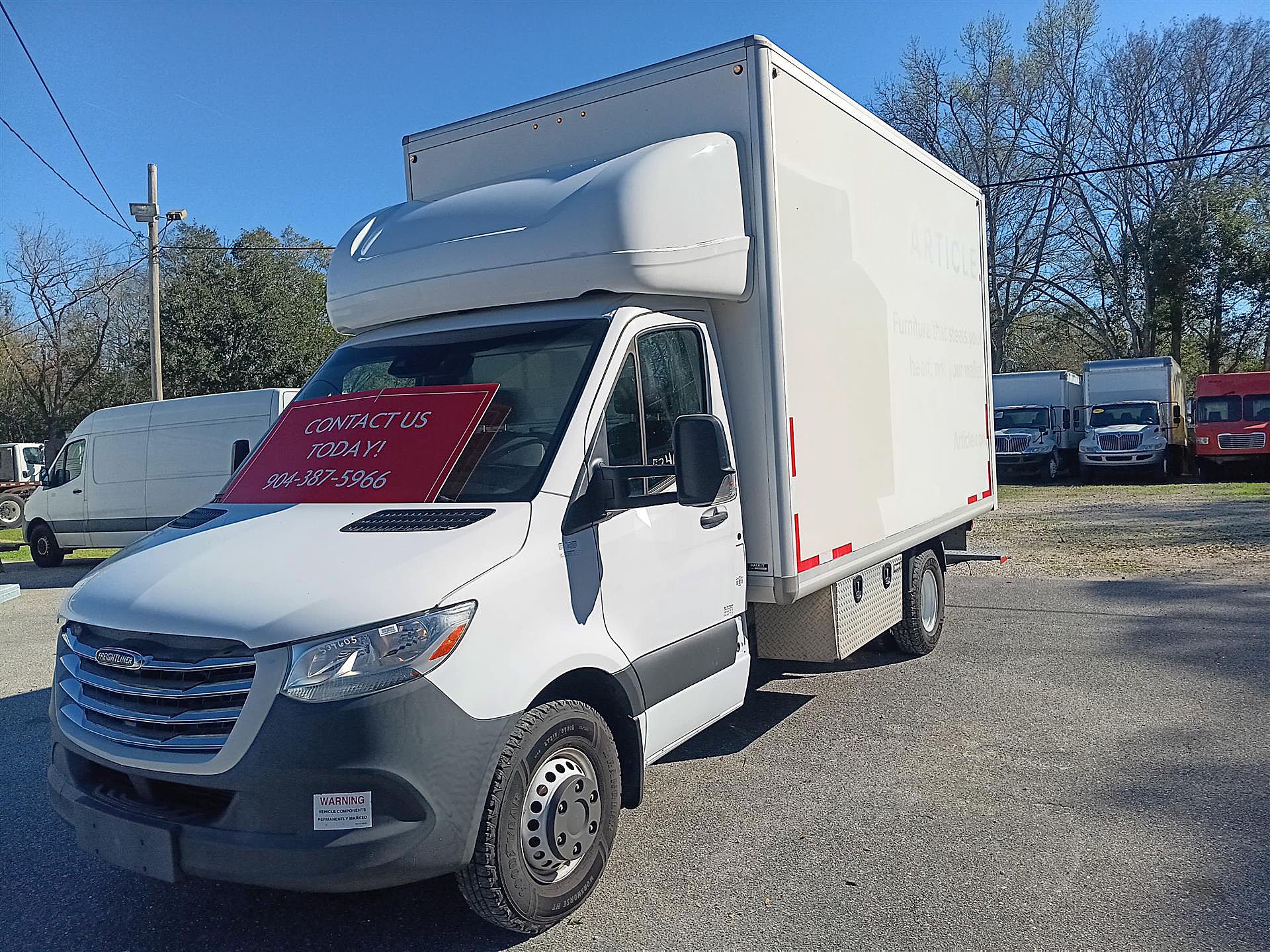 2021 Mercedes-Benz SPRINTER 3500 For Sale | 14' Box | #534605