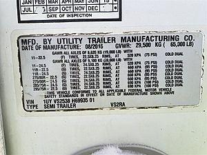 2017 Utility VS2RA 53/162/102