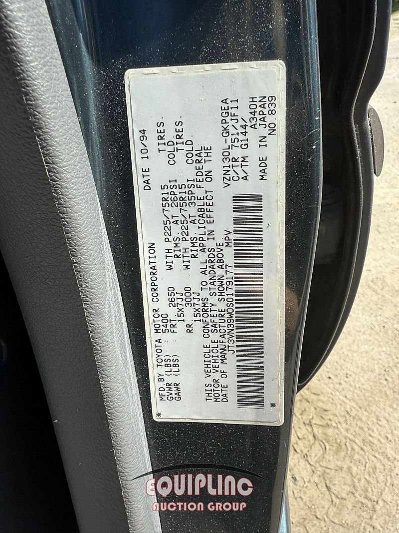 1995 TOYOTA 4RUNNER