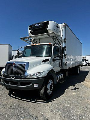 2019 International MV607 - Refrigerated Van