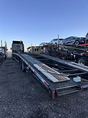 2008 BOYDSTUN 3 CAR WEDGE - Open Car Carrier