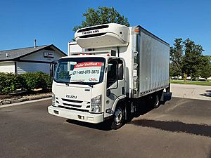 2018 Isuzu NPR - Refrigerated Van