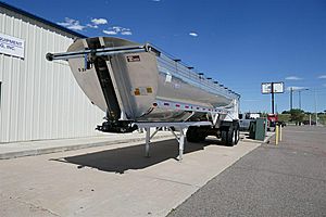 2017 Travis Frameless Aluminum End Dump - End Dump