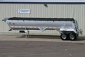 2018 Travis Frameless Aluminum End Dump - End Dump