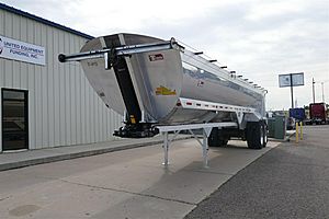 2014 Travis Frameless Aluminum End Dump - End Dump