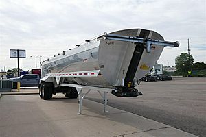 2014 Travis Frameless Aluminum End Dump - End Dump