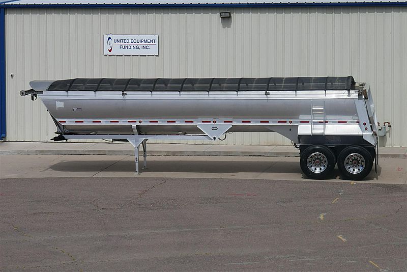 2018 Travis Frameless Aluminum End Dump