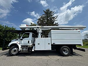 2021 International MV607 - Bucket Truck