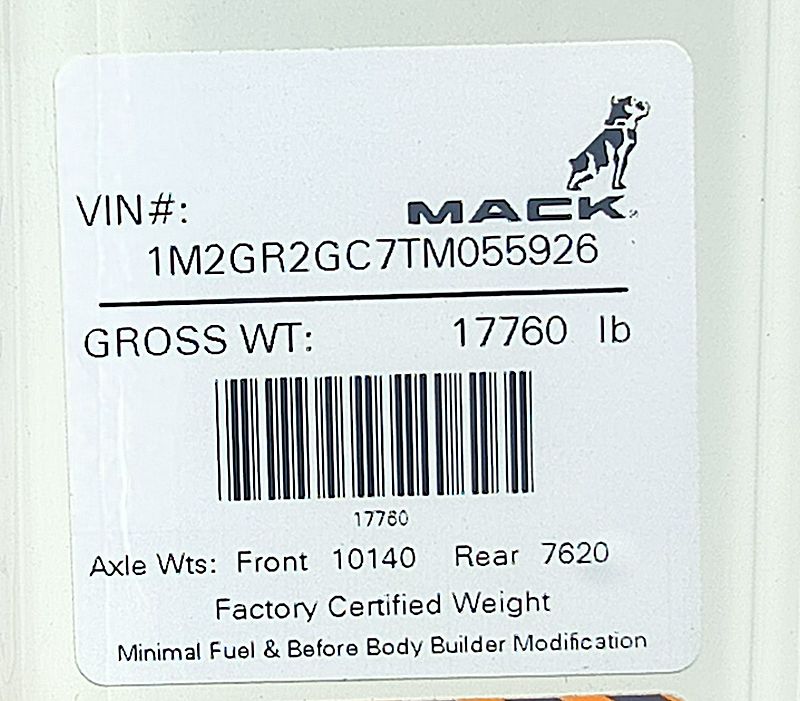 2026 Mack GR64B