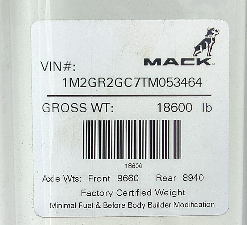 2026 Mack GR64F