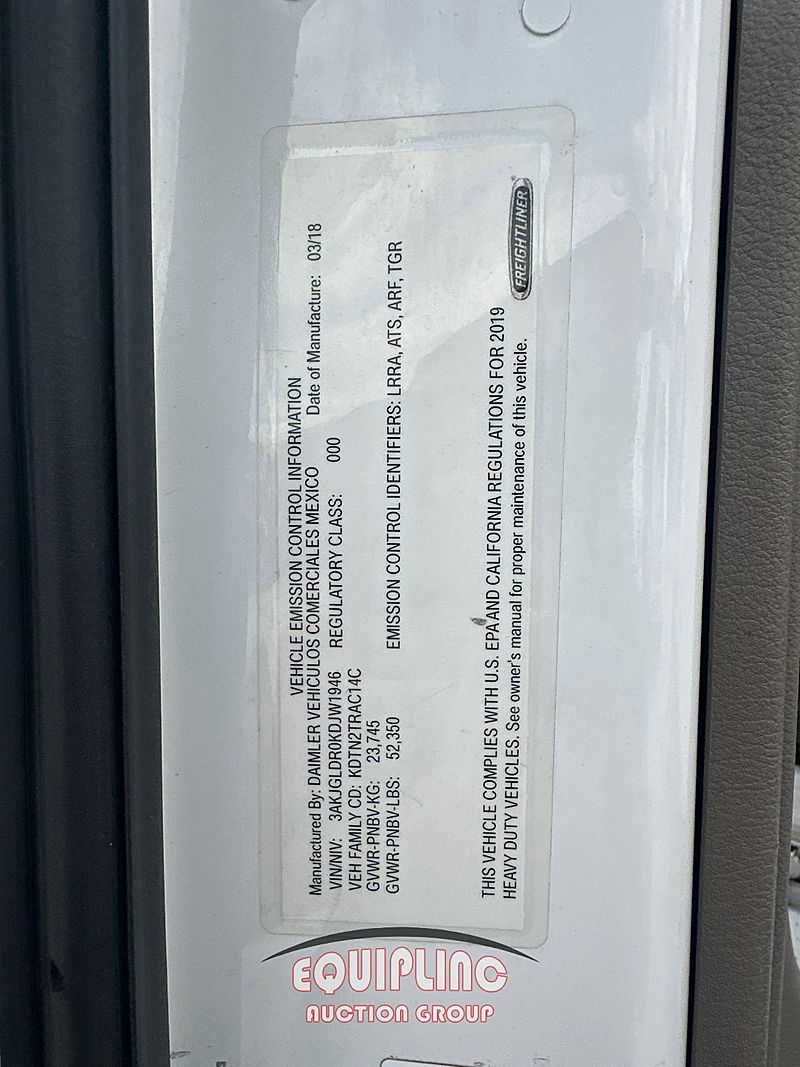 2019 Freightliner Cascadia
