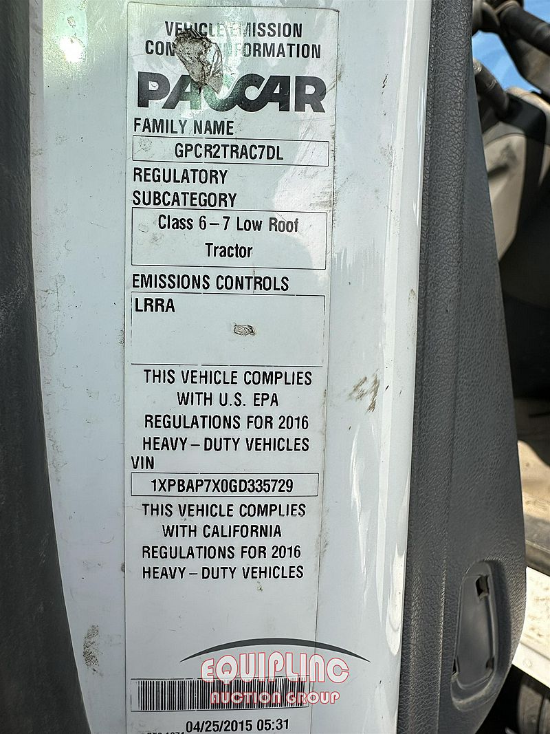 2016 Peterbilt 579
