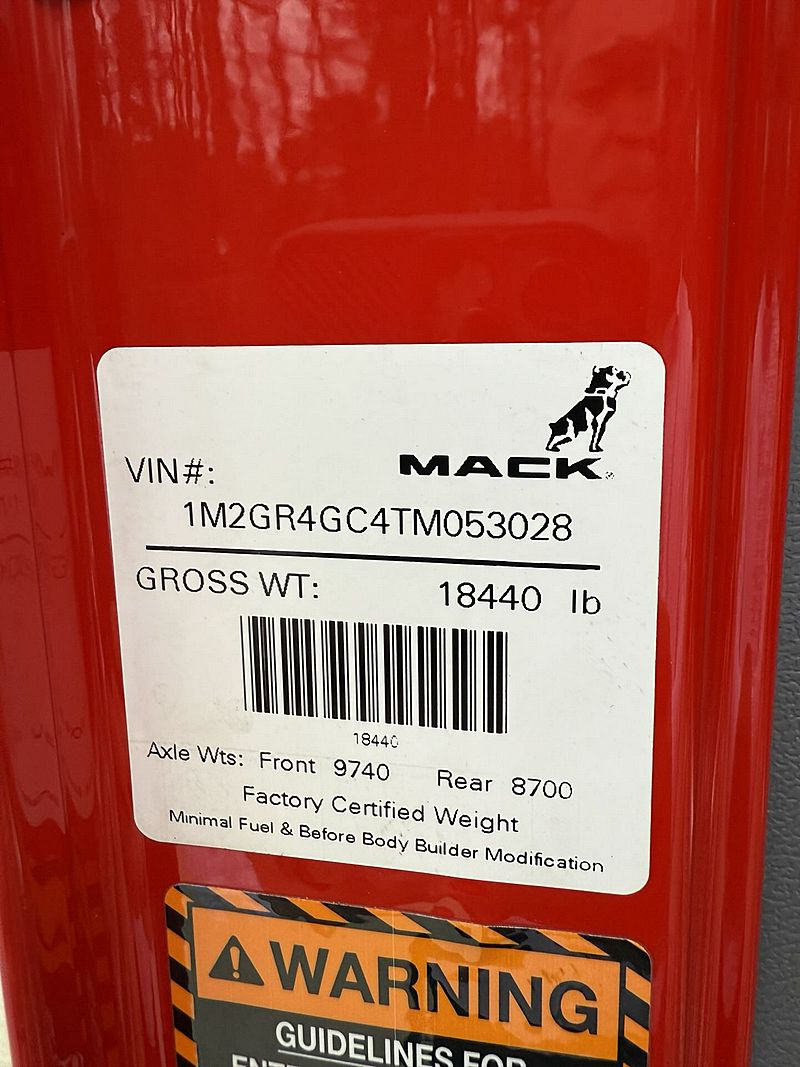 2026 Mack GR64F