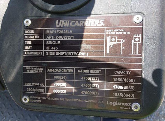 2023 UniCarriers AF50LP