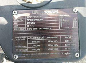 2023 UNICARRIER AF50LP