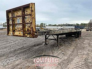 1980 Fruehauf PA F2 44 - Flatbed Trailer