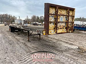 1980 Fruehauf PA F2 44 - Flatbed Trailer