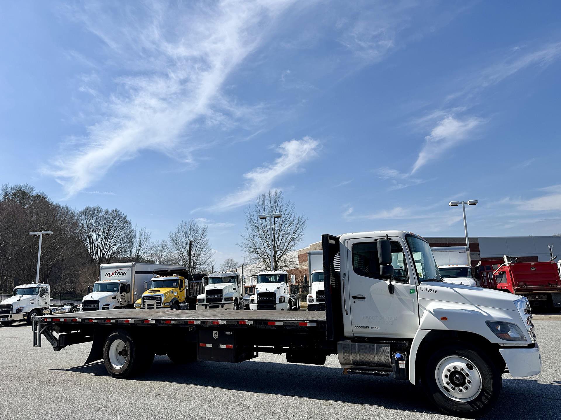 2019 Hino 268 For Sale | Flatbed | Non CDL | #15HUS7457S