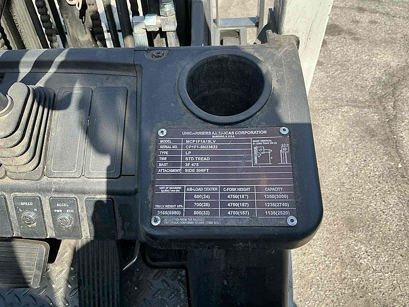 2020 UNICARRIER CF35LP