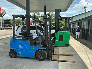 2020 BYD ECB25 (Electric) - High-Capacity Forklift