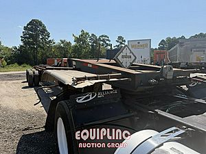 1992 BENLEE TA60DD43 - Container Trailer