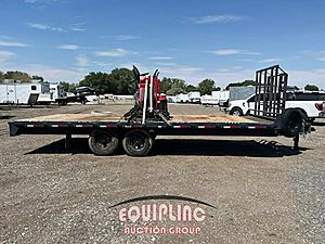 2025 WALTON BDE207-22B T/A TRAILER - Flatbed Trailer