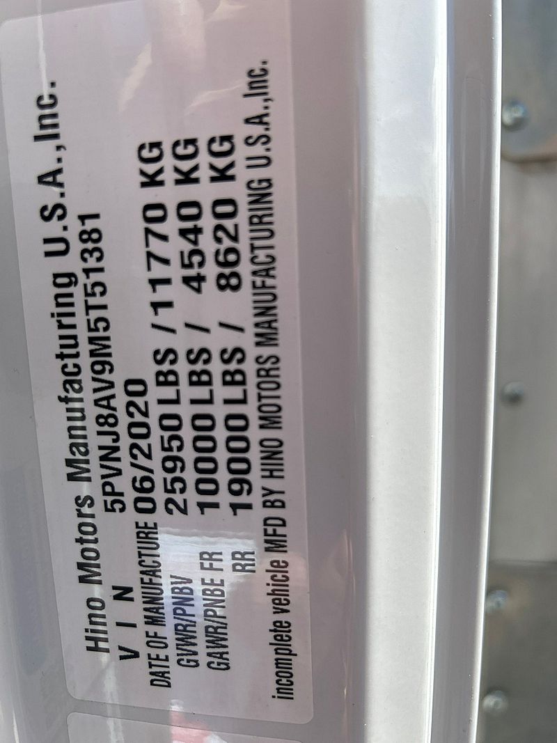 2021 Hino 268A